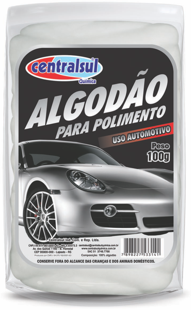 CENTRALSUL ALGODAO POLIMENTO 100 G