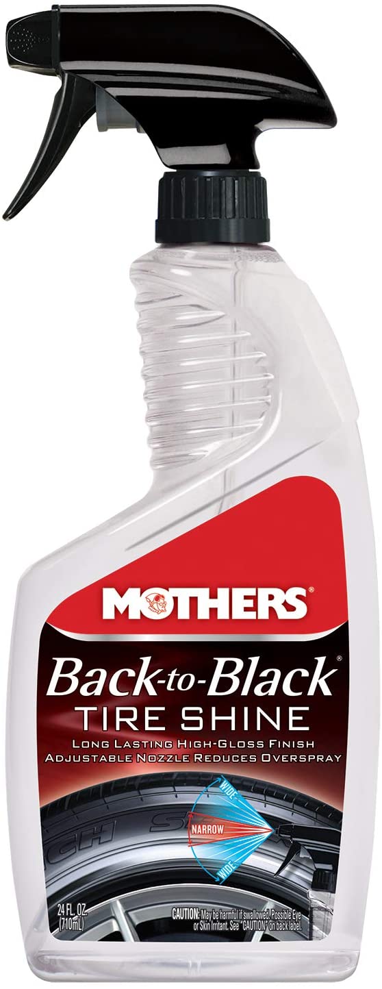 MOTHERS BACK TO BLACK TIRE SHINE 710ML